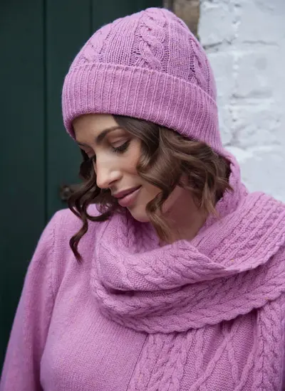 Elio Aran Beanie